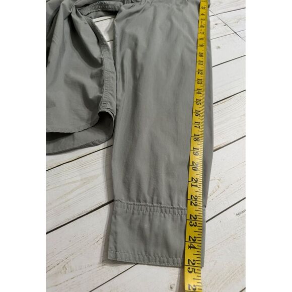 Gander Mountain Grey Outdoor Shirt Button Down Men's L Long Sleeve Small Flaw - Picture 7 of 10